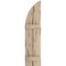 Ekena Millwork Pecky Cypress 2 Board Joined Board-n-Batten w/Quarter Round Arch Top Faux Wood Shutters, 11"W x 76"H SHUBJQ11X76PCPR - alternate 8
